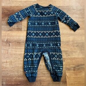 Tea Collection snap romper size 12-18mo Argentina Bolivia